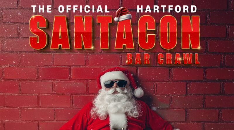 The Official 10th Annual Santacon Bar Crawl – 12/7/24 – Downtown Hartford